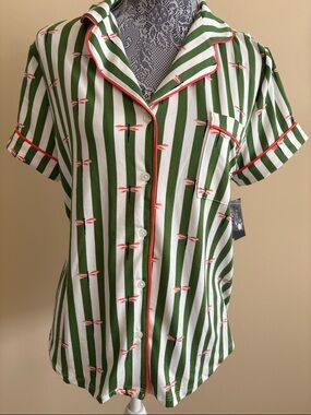 NWT Kate Spade Short Sleeve Pajama Set